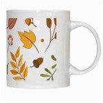 autumn love White Mugs Right