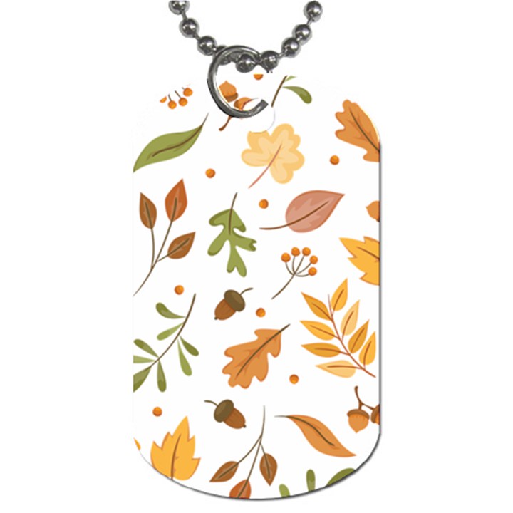 autumn love Dog Tag (Two Sides)