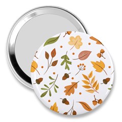 Autumn Love 3  Handbag Mirrors by designsbymallika