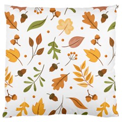 Autumn Love Large Flano Cushion Case (one Side) by designsbymallika