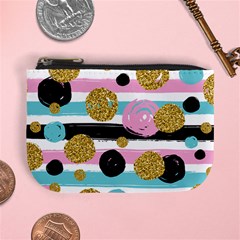 Stripes Pattern Mini Coin Purse by designsbymallika