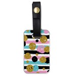 stripes pattern Luggage Tag (one side) Front