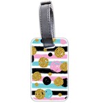 stripes pattern Luggage Tag (two sides) Front