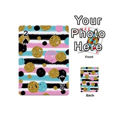 Stripes Pattern Playing Cards 54 Designs (mini) by designsbymallika