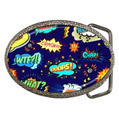 Bada Boom Pattern Belt Buckles by designsbymallika