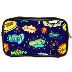 Bada Boom Pattern Toiletries Bag (two Sides) by designsbymallika