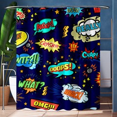 Bada Boom Pattern Shower Curtain 60  X 72  (medium)  by designsbymallika