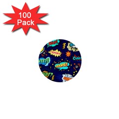 Bada Boom Pattern 1  Mini Buttons (100 Pack)  by designsbymallika