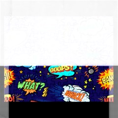 Bada Boom Pattern Rectangular Jigsaw Puzzl by designsbymallika