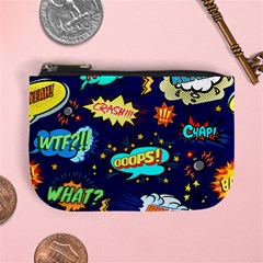 Bada Boom Pattern Mini Coin Purse by designsbymallika