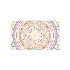 Mandala Pattern Magnet (name Card) by designsbymallika