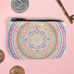 Mandala Pattern Mini Coin Purse by designsbymallika