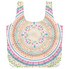 Mandala Pattern Full Print Recycle Bag (xxxl)