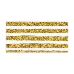 Golden Stripes Yoga Headband by designsbymallika