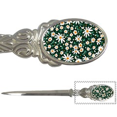 White Floral Pattern Letter Opener by designsbymallika