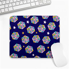 Cube Pattern Large Mousepads by designsbymallika