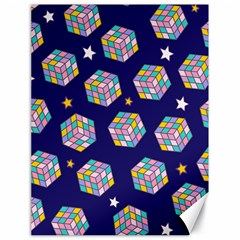 Cube Pattern Canvas 18  X 24  by designsbymallika