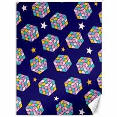 Cube Pattern Canvas 36  X 48  by designsbymallika