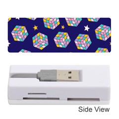 Cube Pattern Memory Card Reader (stick) by designsbymallika