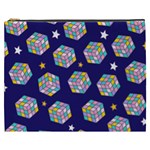 cube pattern Cosmetic Bag (XXXL) Front