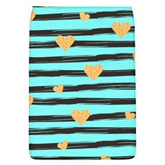 Stripes Heart Pattern Removable Flap Cover (s) by designsbymallika