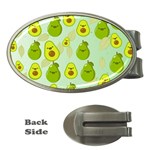 avocado love Money Clips (Oval)  Front