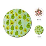 avocado love Playing Cards Single Design (Round) Front