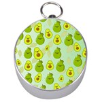 avocado love Silver Compasses Front