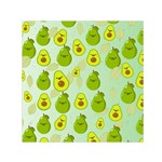 avocado love Small Satin Scarf (Square) Front