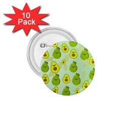 Avocado Love 1 75  Buttons (10 Pack) by designsbymallika