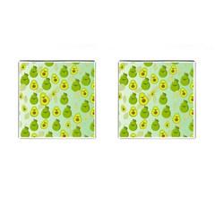 Avocado Love Cufflinks (square) by designsbymallika