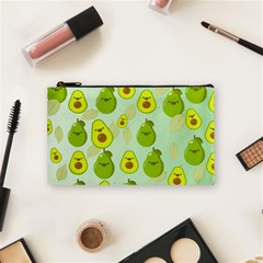 Avocado Love Cosmetic Bag (small) by designsbymallika