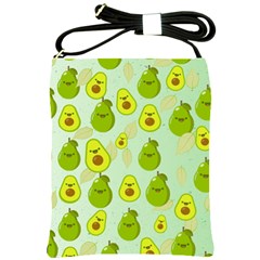 Avocado Love Shoulder Sling Bag by designsbymallika