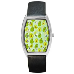 Avocado Love Barrel Style Metal Watch by designsbymallika