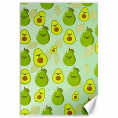 Avocado Love Canvas 12  X 18  by designsbymallika