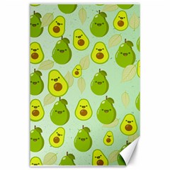 Avocado Love Canvas 24  X 36  by designsbymallika