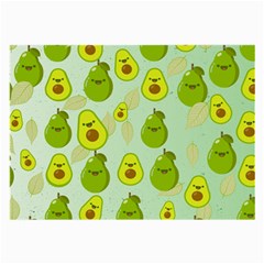 Avocado Love Large Glasses Cloth (2 Sides) by designsbymallika