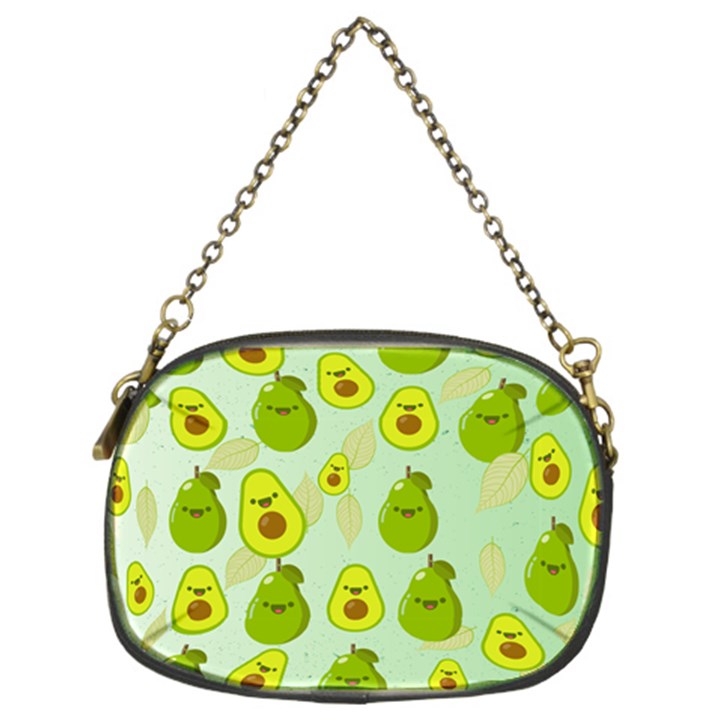 avocado love Chain Purse (Two Sides)