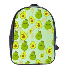 Avocado Love School Bag (large) by designsbymallika