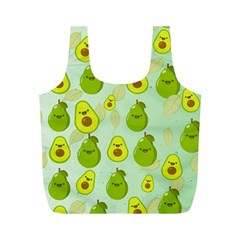 Avocado Love Full Print Recycle Bag (m) by designsbymallika