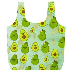 Avocado Love Full Print Recycle Bag (xxl) by designsbymallika