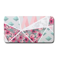 Pink Patchwork Medium Bar Mats by designsbymallika