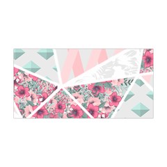 Pink Patchwork Yoga Headband by designsbymallika