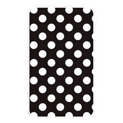 Black With White Polka Dots Memory Card Reader (rectangular) by mccallacoulture