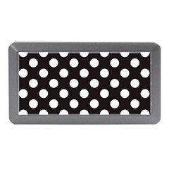 Black With White Polka Dots Memory Card Reader (mini) by mccallacoulture