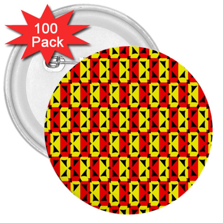 Rby 98 3  Buttons (100 pack) 