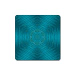 Spiritual Sun Is Raising Over The Peace Of Mind Sea Square Magnet Front