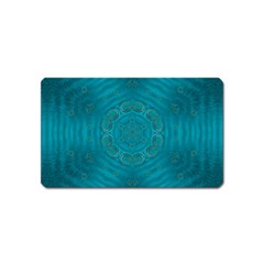 Spiritual Sun Is Raising Over The Peace Of Mind Sea Magnet (name Card) by pepitasart