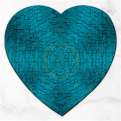 Spiritual Sun Is Raising Over The Peace Of Mind Sea Jigsaw Puzzle (Heart)