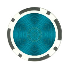 Spiritual Sun Is Raising Over The Peace Of Mind Sea Poker Chip Card Guard